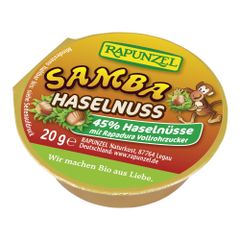 Bio Samba Haselnuss Probe 20g - 48er Vorteilspack von Rapunzel Naturkost