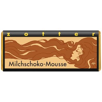Bio Schokolade Milchschoko Mousse 70g - 10er Vorteilspack von Zotter