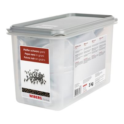 Pepper black completely 3kg 7900ml from Wiberg