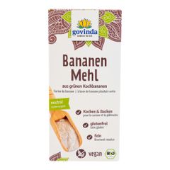 Bio Grünes Bananenmehl 350g - 6er Vorteilspack von Govinda