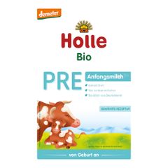 Bio Babymilch - Pre-Anfangsmilch 400g - 5er Vorteilspack von Holle