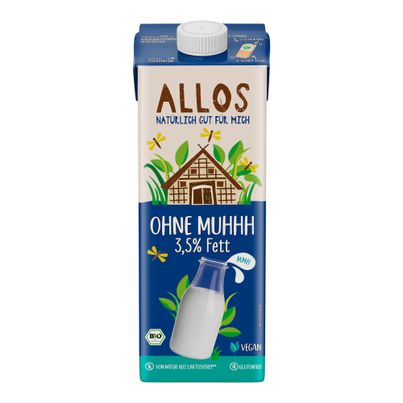 Bio Ohne Muhhh Drink 35% 1000ml - 6er Vorteilspack von Allos