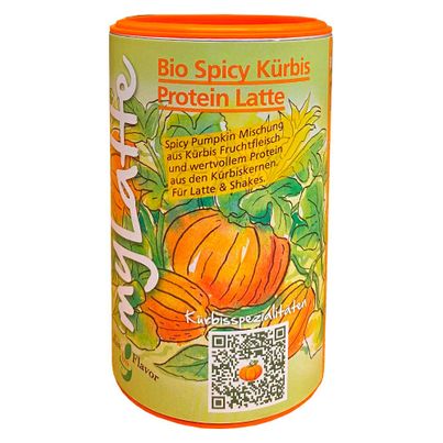 Bio Spicy Kürbis Protein Latte 200g von Coffee and Flavor