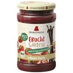 Bio Frucht Garten Erdbeere Vanille 225g - 6er Vorteilspack von Zwergenwiese