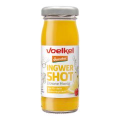 Bio Shot Ingwer Zitrone Honig EW 95ml - 8er Vorteilspack von Voelkel