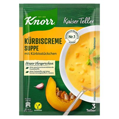 Knorr Kaiserteller Kürbiscreme Suppe 78g