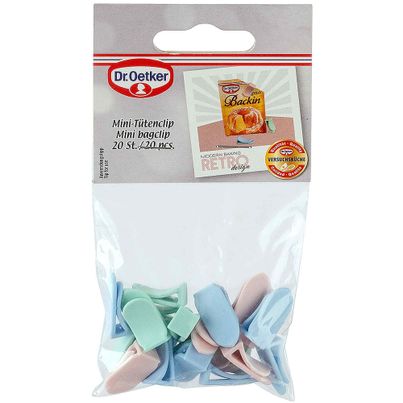 Dr. Oetker Mini-Tütenclip 20 Stk.