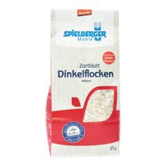 Bio Dinkelflocken Zartblatt 375g - 6er Vorteilspack von Spielberger Mühle