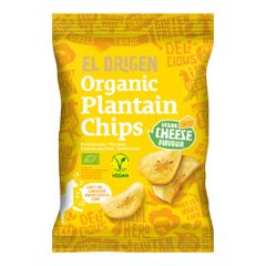 Bio Kochbananen Chips Cheese 80g - 8er Vorteilspack von El Origen Food Gmbh