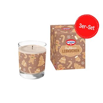 Dr. Oetker Duftkerze Lebkuchen 3er-Set