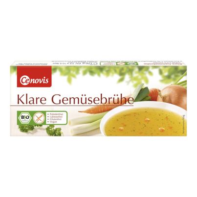 Bio Klare Gemüsebrühe Würfel 12ct - 12er Vorteilspack von Cenovis