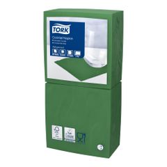 Servietten 2lg.dunkelgr24x24cm 200ct von Tork