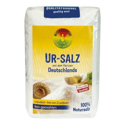 Bio Ur-Salz fein 1000g - 10er Vorteilspack von Bioenergie Wagner