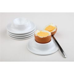Eierbecher weiss 4Stück von Assheuer & Pott