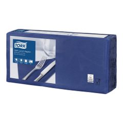 Servietten 3lg.dunkelbl33x33cm 150ct von Tork