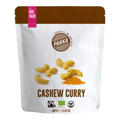 Bio Cashew Curry 100g - 8er Vorteilspack von Pakka