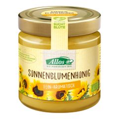 Bio Sonnenblumenhonig 500g - 6er Vorteilspack von Allos