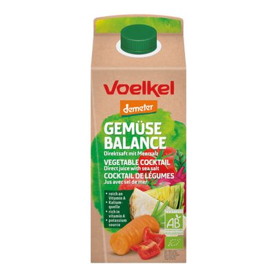 Bio Gemüse Balance milchsauer 750ml - 6er Vorteilspack von Voelkel