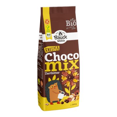 Bio Choco Mix Zartbitter 300g - 6er Vorteilspack von Bauck Mühle