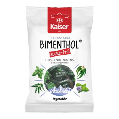 Bimenthol zuckerfrei 75g von Kaiser