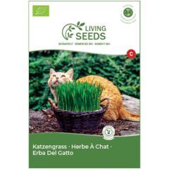 Bio Katzengras 18.6g Saatgut von Living Seeds