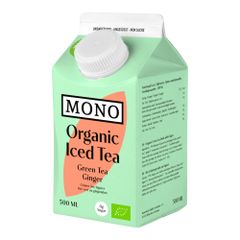 Bio Grüner Tee Ingwer 500ml - 8er Vorteilspack von Mono