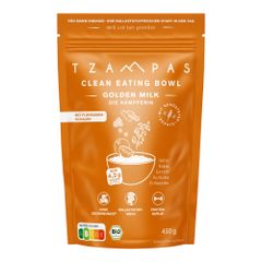 Bio Bowl Golden Milk 450g - 5er Vorteilspack von Tzampas