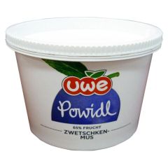 Powidl 65 percent fruit 450g from Unterweger Jams UWE