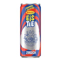 Eistee Zirsich 330ml - 24er Vorteilspack von Rauch