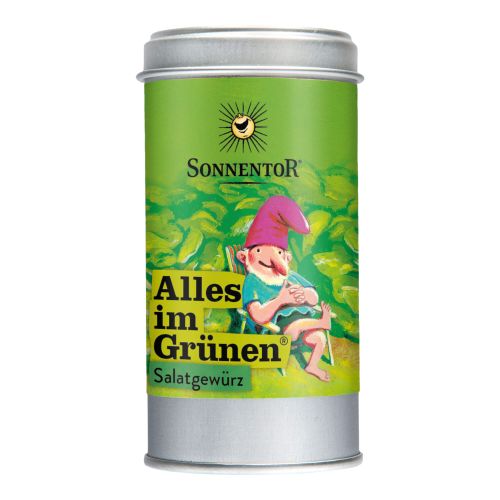 Organic Everything in the Green Salad Spice Shaker 15g from Sonnentor