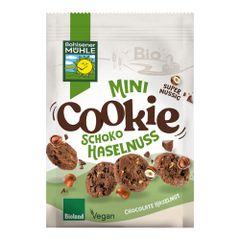 Bio Mini-Cookie Schoko/Haselnuss 125g - 6er Vorteilspack von Bohlsener Mühle