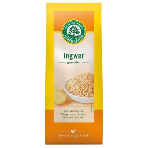 Bio Ingwer gemahlen 40g von LEBENSBAUM