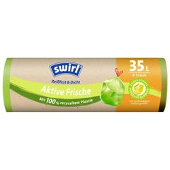 Müllbeutel grün Zitrus-Sys.35l 9ct von Swirl