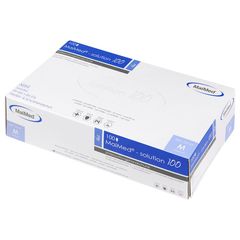 Handschuhe Nitrile M blau 100Stück von Maimed