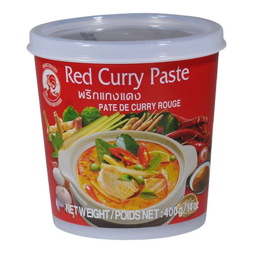 Curry paste red 400g from Cock