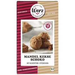 Bio Mandel Kekse Schoko 110g - 6er Vorteilspack von Werz