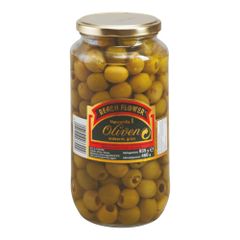 Oliven grün ohne Kern 935g von Beach Flower