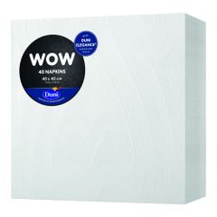 Servietten Elegance Lily weiß 40ct von Duni