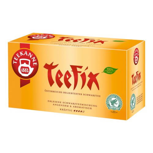 Teefix Schwarztee 20 Beutel von Teekanne