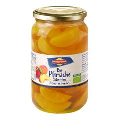 Bio Pfirsiche ohne Stein 685g - 6er Vorteilspack von Morgenland
