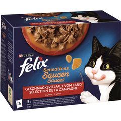 Felix Rind&Geflügel in Sauce 1285g - 6er Vorteilspack von Felix Tiernahrung