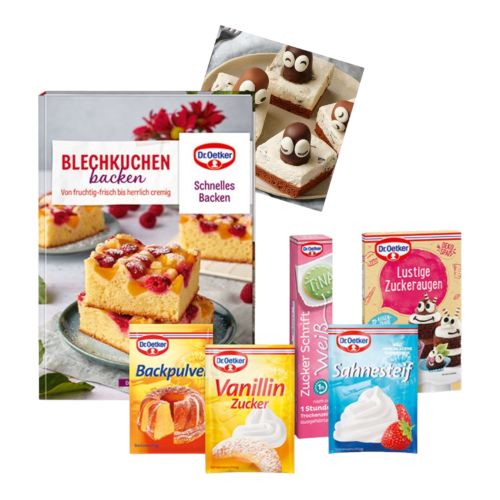 Dr. Oetker Rezept-Set Kindergeburtstag - Schokokuss-Kuchen