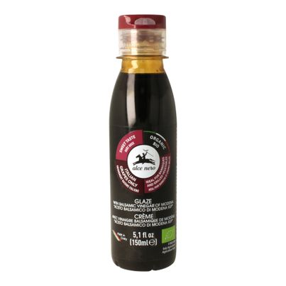 Bio Balsamico Essig Glasur 150ml - 12er Vorteilspack von Alce Nero