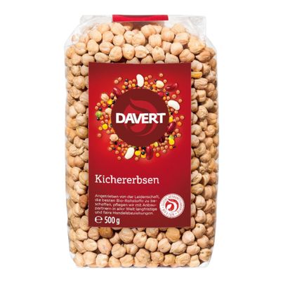 Bio Kichererbsen 500g - 8er Vorteilspack von Davert