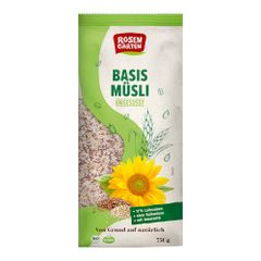 Bio Basismüsli mit Amaranth 750g - 6er Vorteilspack von Rosengarten