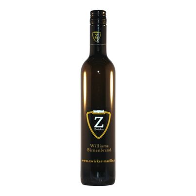 Williamsbirnenbrand 500ml von Edeldestillerie Zwicker - Zwicker Marille