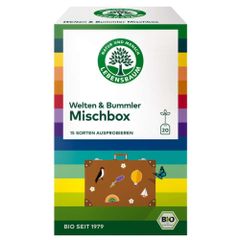Bio Mischbox Tee Welten und Bummler 37g von LEBENSBAUM