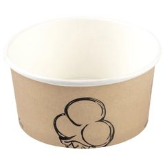 Eisbecher Pappe PLA 250 ml 50Stück von Decor Service