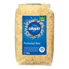 Bio Parboiled Reis weiß 500g - 8er Vorteilspack von Davert