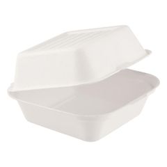 Zuckerrohr Hamburgerbox 50Stück von Wimex